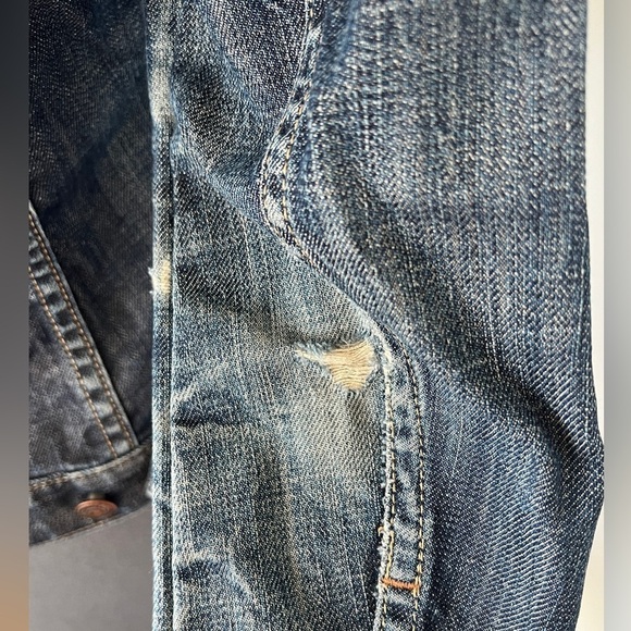 1969 GAP Vintage Limited Edition Sz XS Icon Trucker Denim Button up Jacket 2007 - Picture 8 of 16